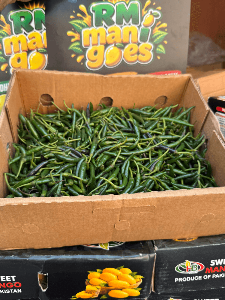 Bird's Eye Chilli Box — fresh delivery across Scotland by RM Mangoes