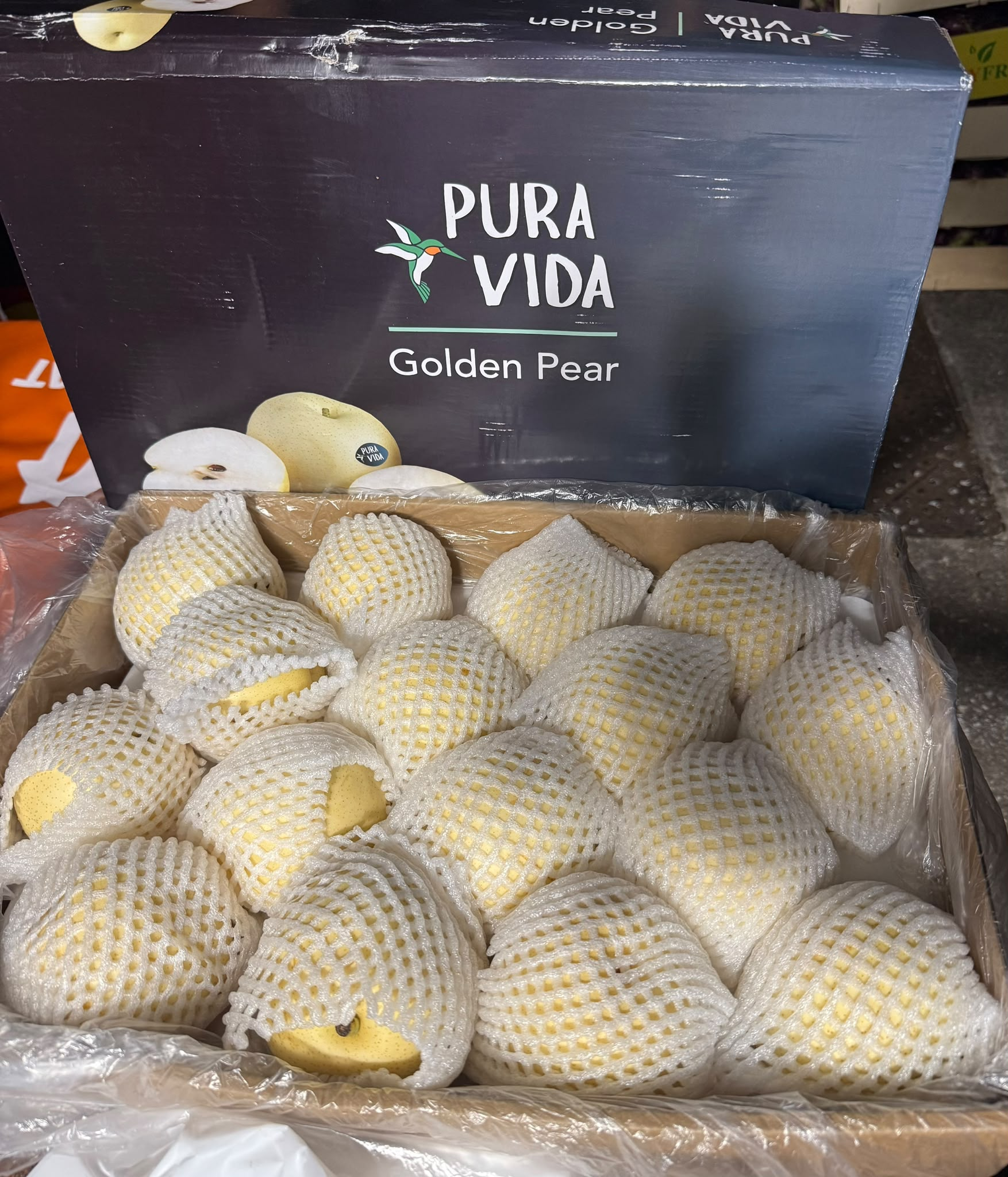 Pura Vida Golden Pear — fresh delivery across Scotland by RM Mangoes