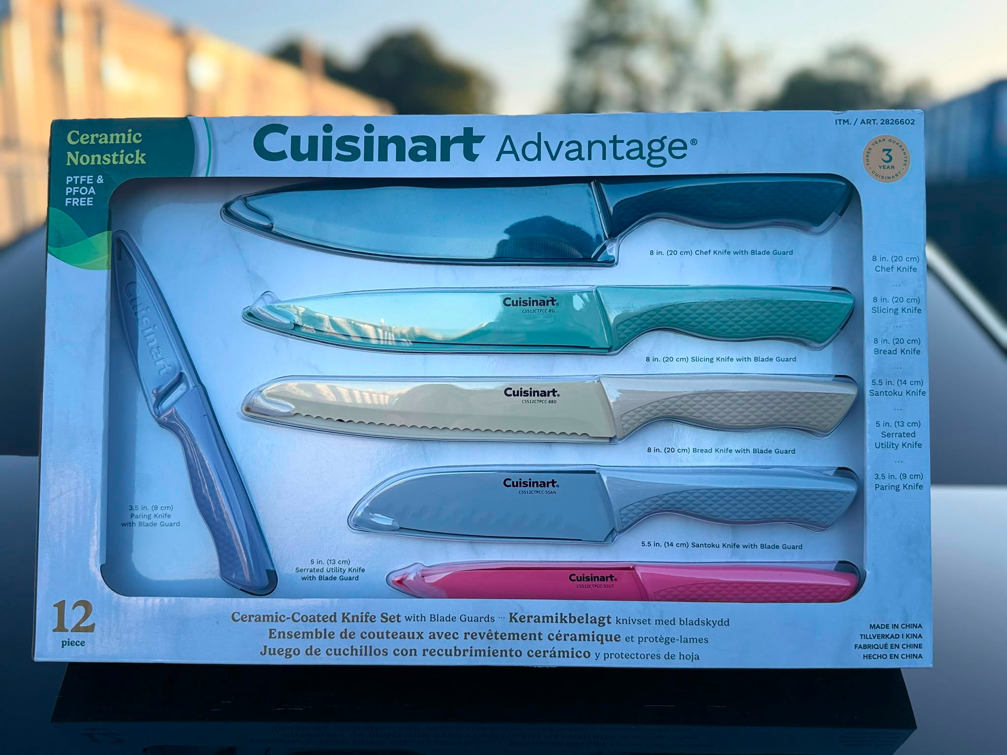 Ceramic-Coated Knife Set — fresh delivery across Scotland by RM Mangoes
