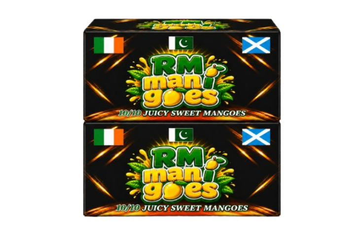 Premium Pakistani Mangoes — 2 Medium Boxes
