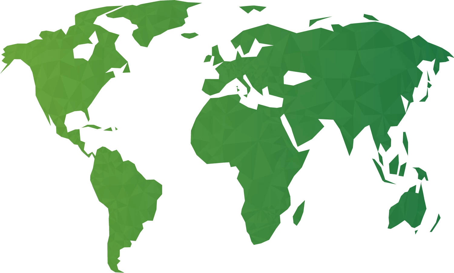 World map showing where our mangoes come from